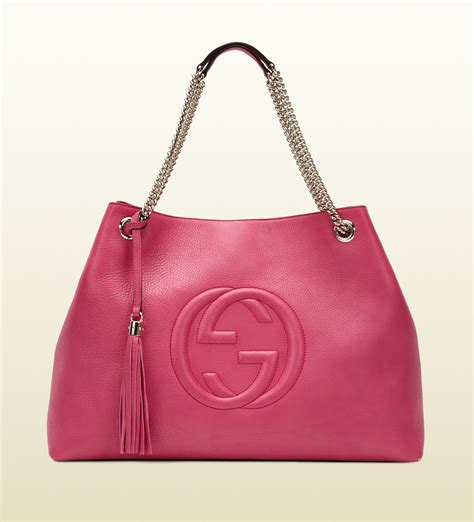 pink gucci bag with tassel|gucci shoulder bag.